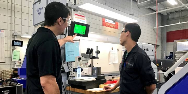 CNC Production Data Recording & Reporting operator